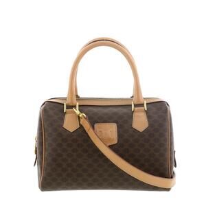 CELINE Macadam Boston Bag Brown